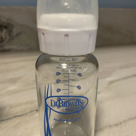 2 Dr. Brown's GLASS 4 ounce bottles - Picture 3 of 4